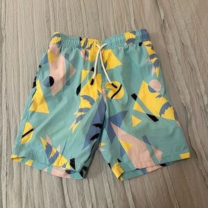 Maamgic Geometric Swim Shorts | Size 8